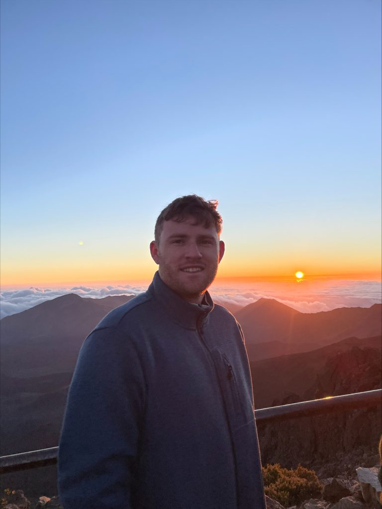 Andrew Thomas, Project Coordinator, 2 years with IDS, Summit of Haleakalā National Park in Maui, Hawaii
