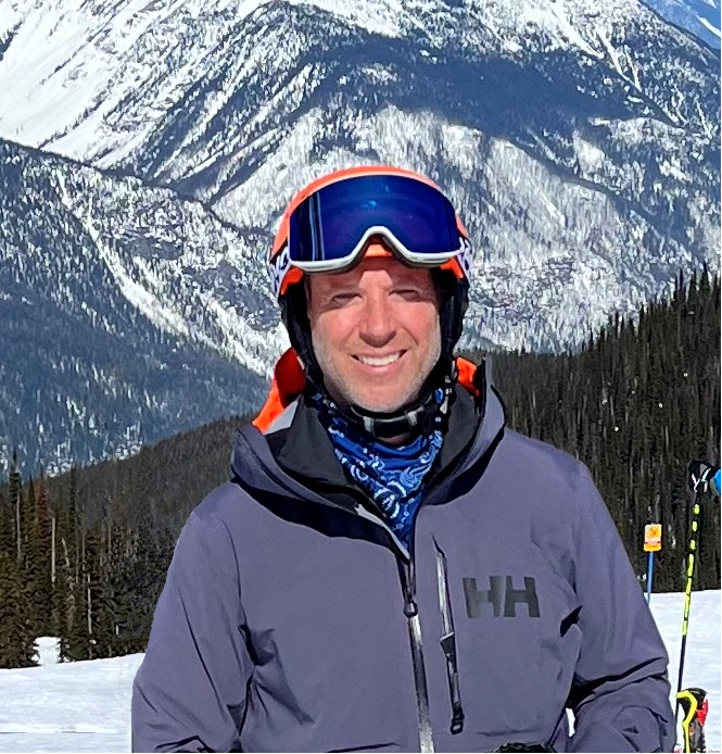 Derek Publicover, Chief Commercial Officer, 1 year at IDS, Skiing in Revelstoke, BC, Canada